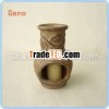 candle holder table chiminea -G18-9005-C242
