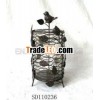 black bird series iron candle holder