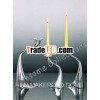 Aluminium metal Candle Pillar holder Candelabra wedding decor Manufacturer