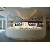 DS-009 Design corian modular lighted reception desk counter