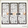 Metal Black Three Piece Iron Wall Sconce