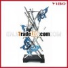 11" creative design metal buttterfly candle holder for table decoration