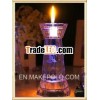 Personalized 3D Engraved Laser Crystal Candle Holder For Wedding Centerpiece