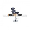 swivel bar tub chair with backrest
