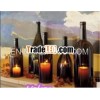 Candle holder,  promotional glass candle holder,  high quality custom-made candle holder