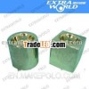 Ceramic candle holder gold plating