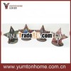 Metal western cowboy stars candle holders