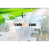 wicker chair table set