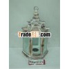 White wash wooden lantern