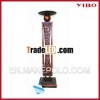 12" original human shape metal craft candle holder