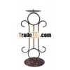 Antique Metal Candle Stand finish Junk Patina