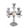 Designer Metal Candle Holder With Patina Finish