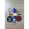 3 for one set silicone key chain for vw