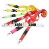 Customized Dye-sublimation Lanyard with Trigger Hook and Buckle