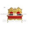 chair, brass chair, wedding chair