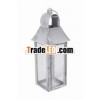Designer Glass Metal Candle Lantern