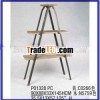 antique wooden storage shelf