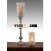 candelabra with flowers