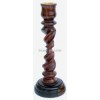 Curved Wooden Candle Stand,  Swirl Candle Stands.