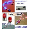 LED flashing crystal neck lanyard wholesale with safety buckle