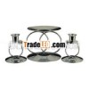 Decorative Candle Holders & Pillars,  Silver Candle Stand,  Metal Candle Holders