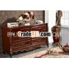 European newclassic style living room furniture side cabinet