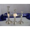 Silver Plated Candle Holder Set of 3 pcs