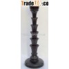 Hand Carved Wooden Candle Stand