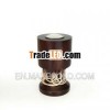Tealight Candle Holder,  Mango Wood,  Weave With Rattan