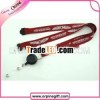 Custom retractable lanyard