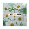 flower light switch sticker