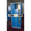 4 compartments Z shape door steel gym locker, disassembled locker