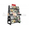 steel magazine shelf
