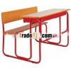 school set shool desk and shool chair (LMSD_4025)