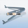 Aluminum alloy silicone stand for ipad/galaxy tab/tablet pc
