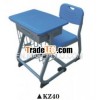 2014 new design single plastic school desk KZ40