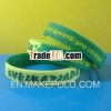 amazing fashion segmented silicone wristbands for christmas gift