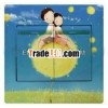 button switch sticker