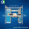 Steel Bunk Bed With Desk And Wardrobe For School Dormitory