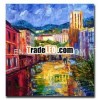 Hot 100% handmade landscape oil painting