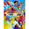 Handmade modern wall art portrait oil painting from photo R199