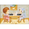 20*30cm 2011 New Cartoon Hot Design DIY Oil Painting