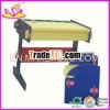 children 4 color desk, school desk and chair (wj278371)
