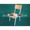 powder coating metal frame bentwood school chairs