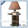 antique decorative wood finish table lamps restaurant furniture