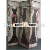 Fine workmanship foldable different patterns burlap screen printing