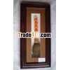 chinese writing brush,  Framed Chinese brush