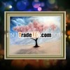 3D home decoration diamond painting Sakura wedding gift