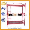 Metal triple bunk beds, dormitory students bunk beds, sleeper room furniture