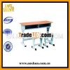 Cheap adjustable knock down student desk ,  school desk, pupil desk